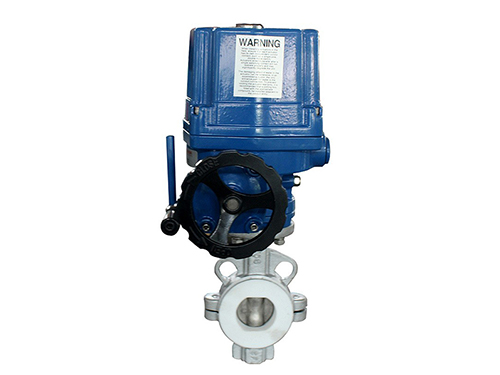 電(dian)動襯氟蝶閥(fá)HQ