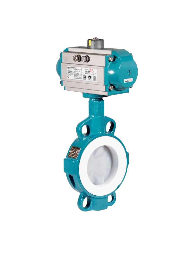 氣動襯(chèn)氟蝶閥 WDLD971F46