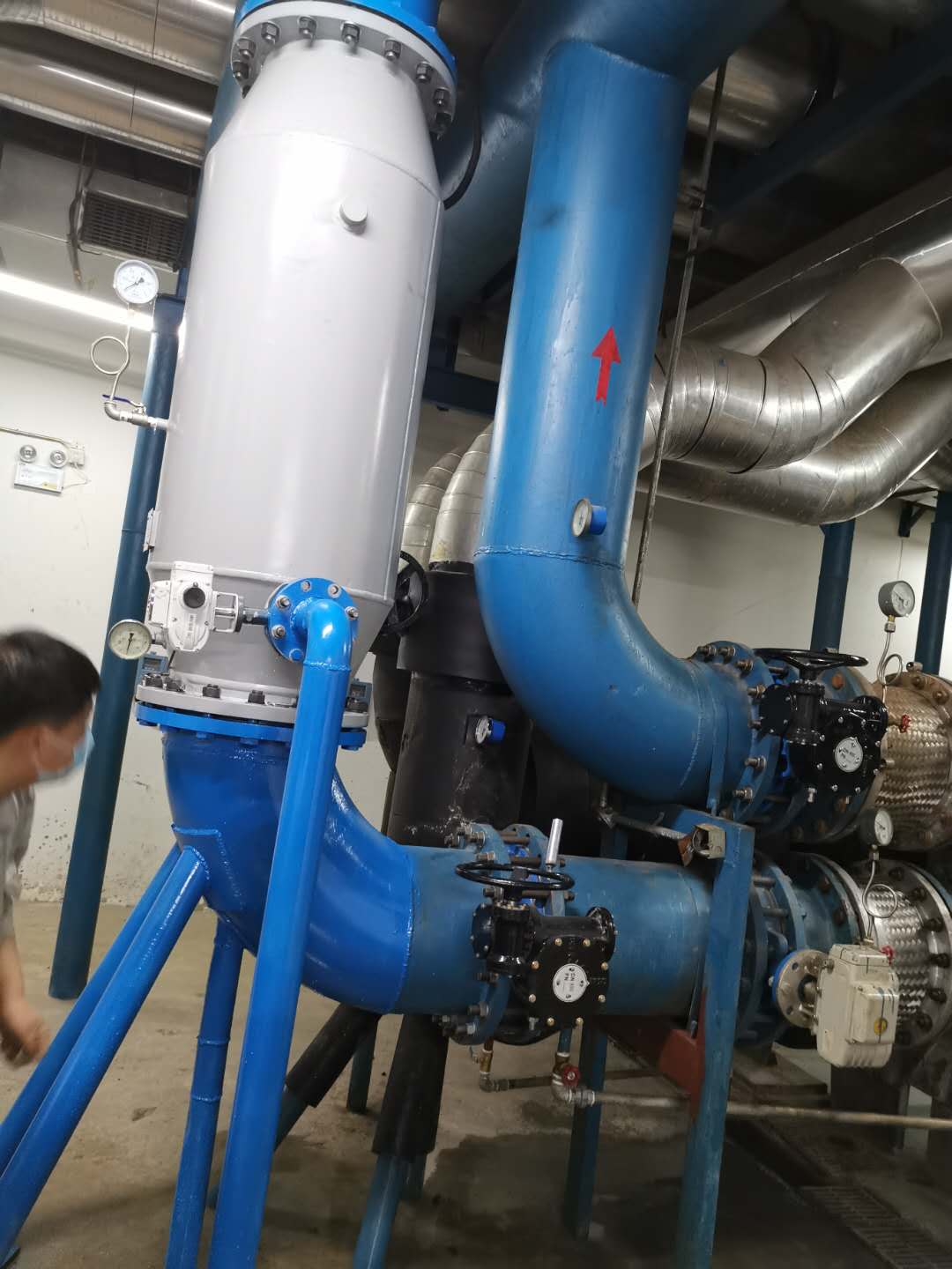 沈陽醫大(dà)一院泵房(fang)使用現場(chang)